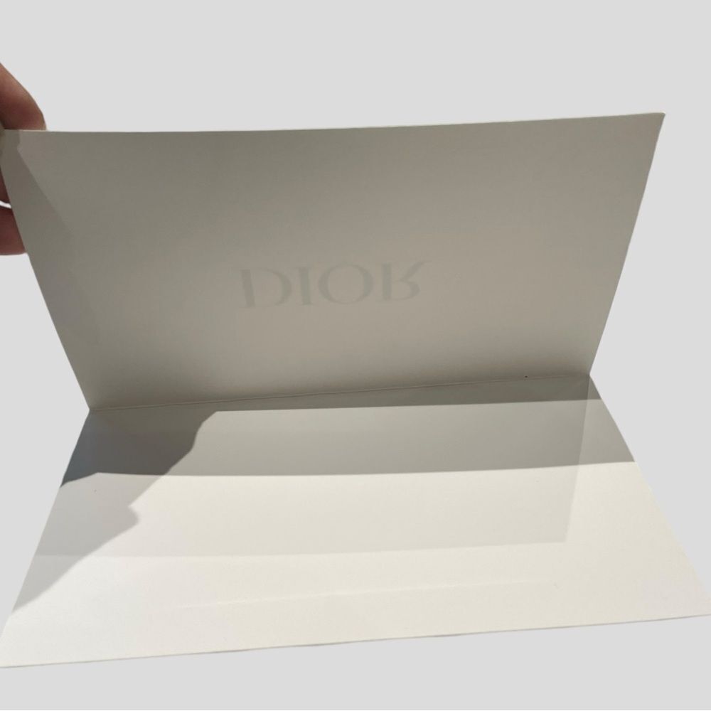 DIOR Gift Box Bundle Ribbon Box Card Tissue Paper NEW - Picture 7 of 10